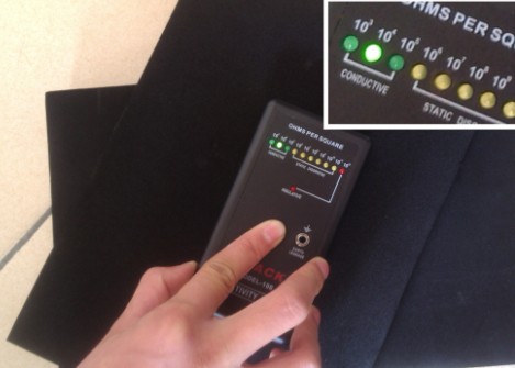 防靜電EVA內(nèi)襯為什么是黑色的？